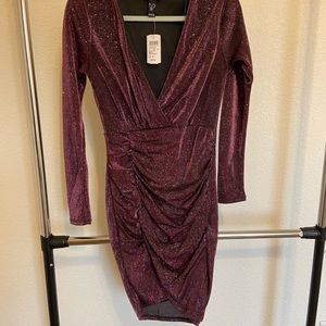 Windsor purple glitter dress